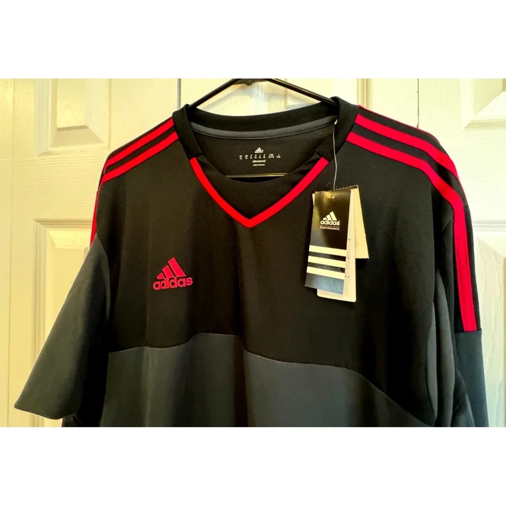 Adidas Adizero Top 15 GK Long Sleeve GoalKeeper Jersey Black & Pink Men's XL NEW